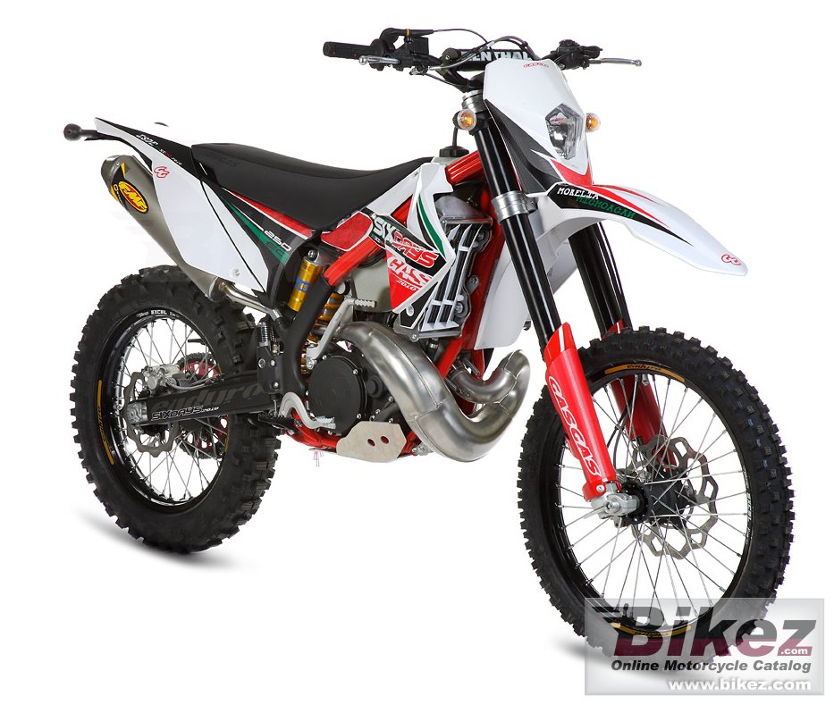Big GAS GAS ec 125 2t six-days picture and wallpaper from Bikez.com